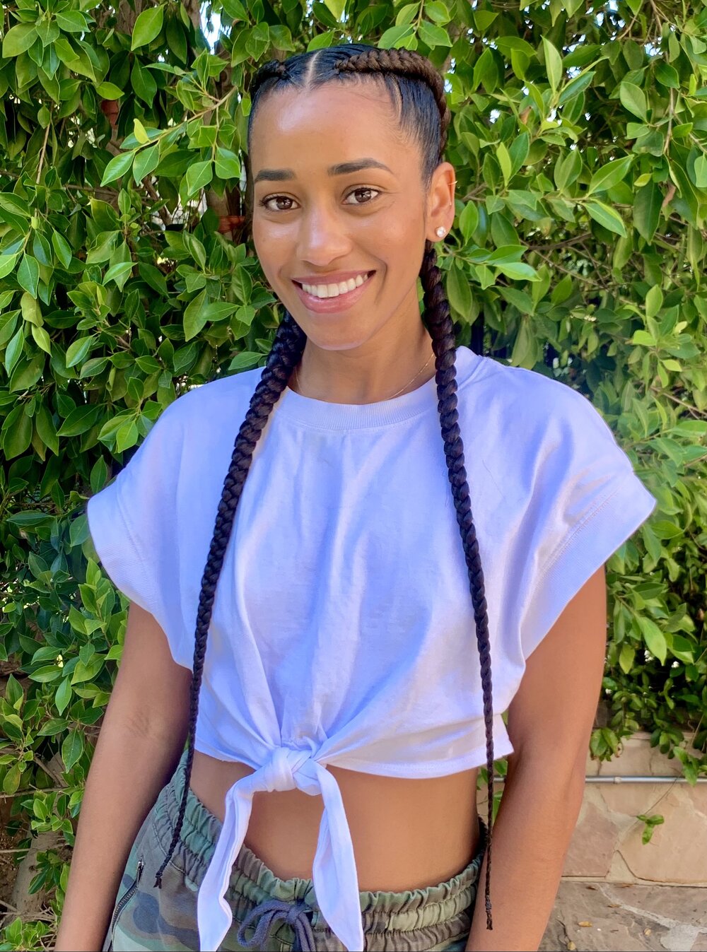 PLAYFUL braid style with extensions