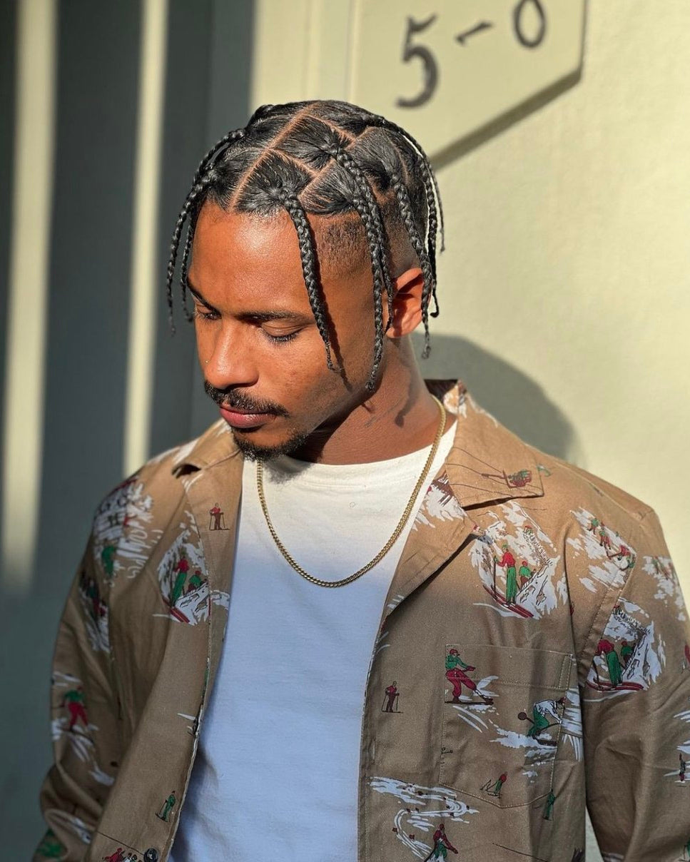 TRAPP braids on the top