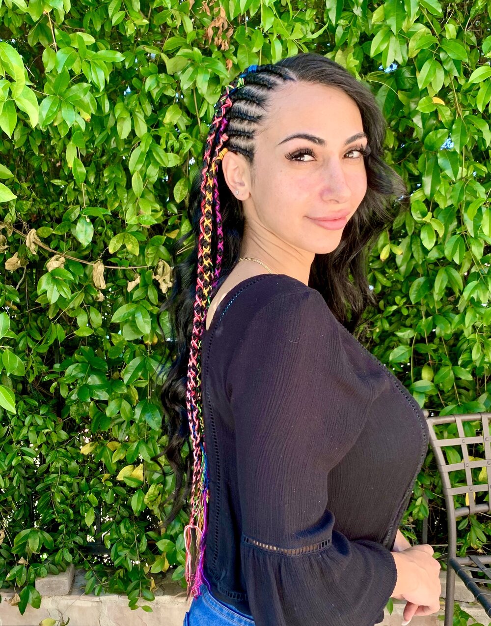 DON'T PLAY ME braid style