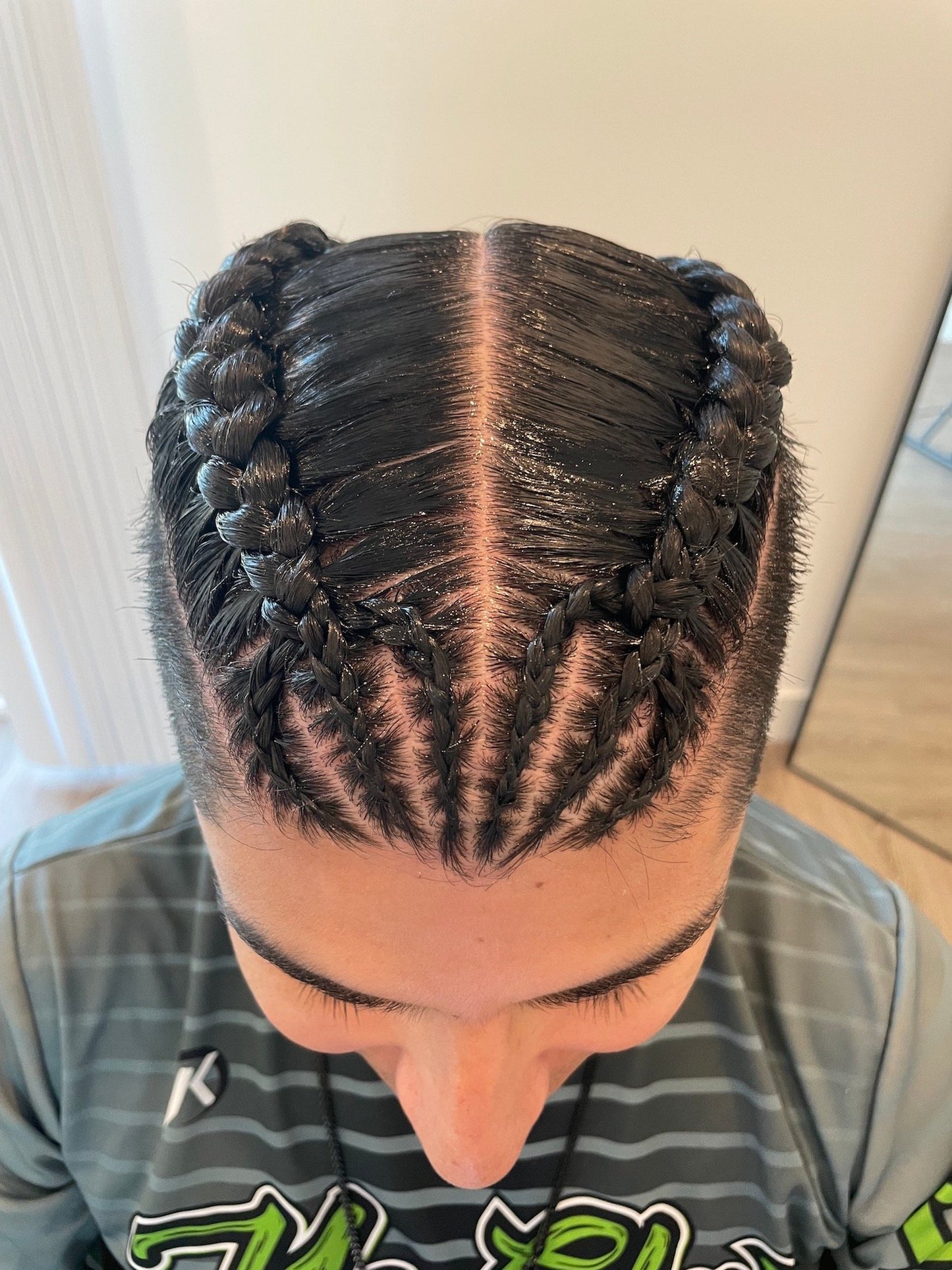 I'M DOWN braid style
