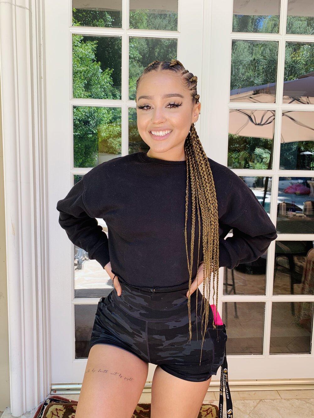 WANTED braid style with extensions