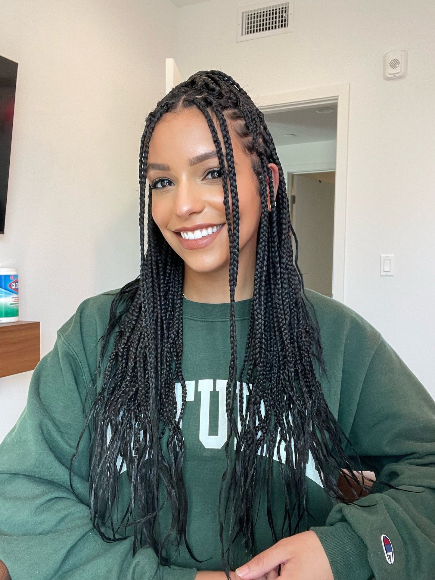 GODDESS BRAIDS with extensions