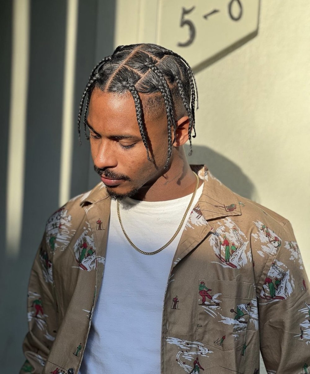 TRAPP braids on the top