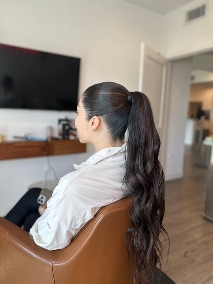 Ponytail Weave Install