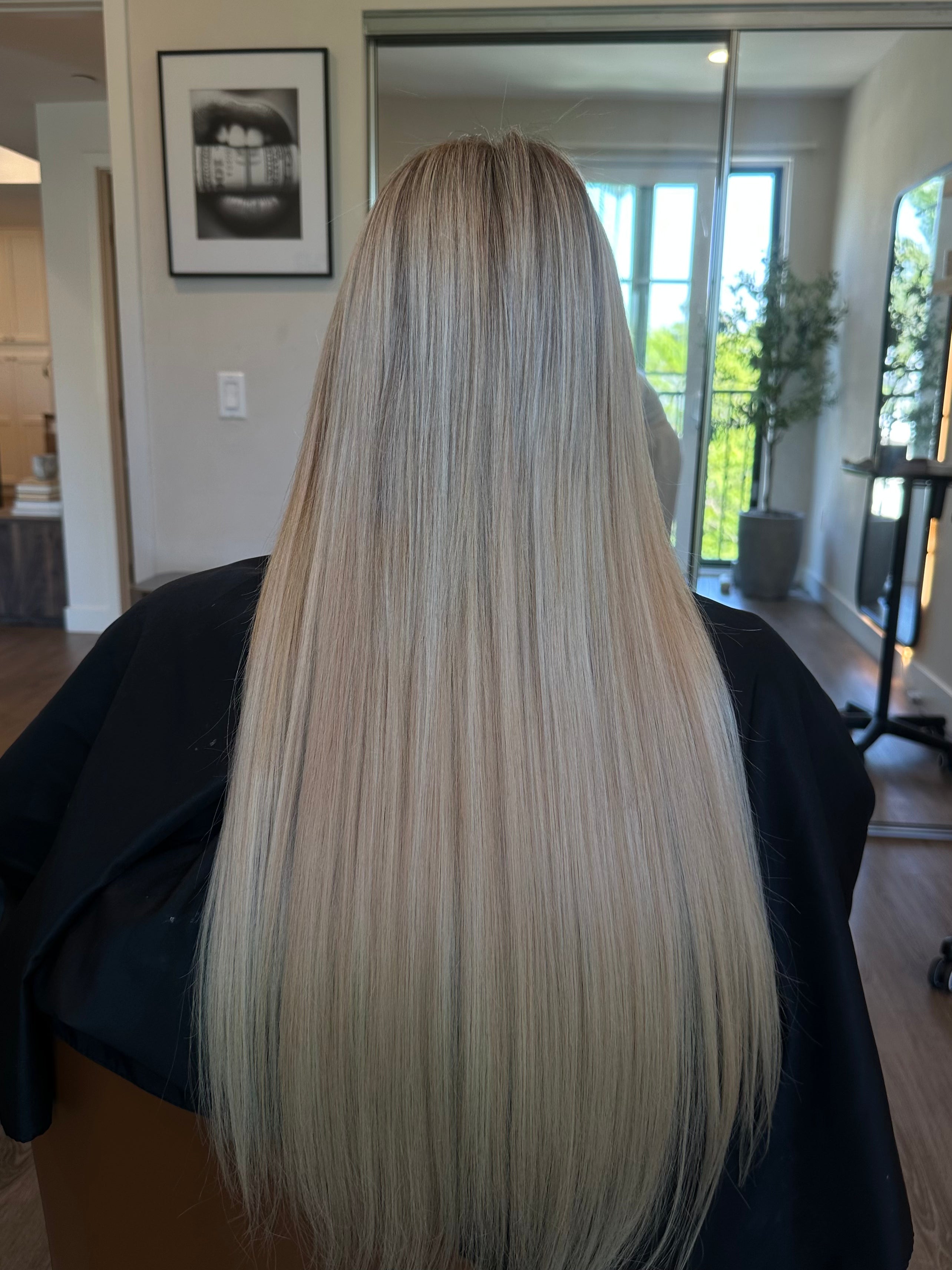 Keratin Tip Extensions Installation
