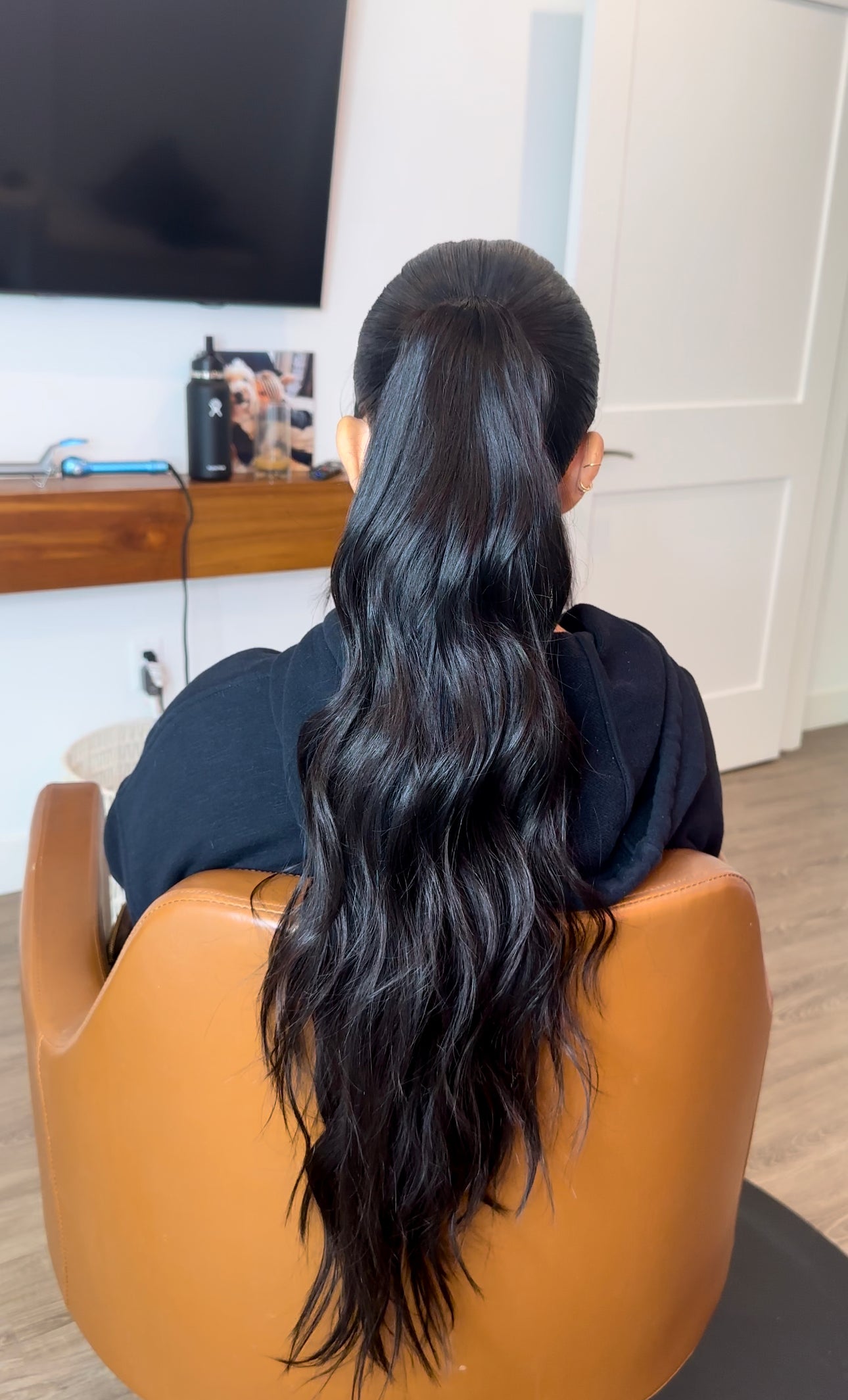 Ponytail Weave Install