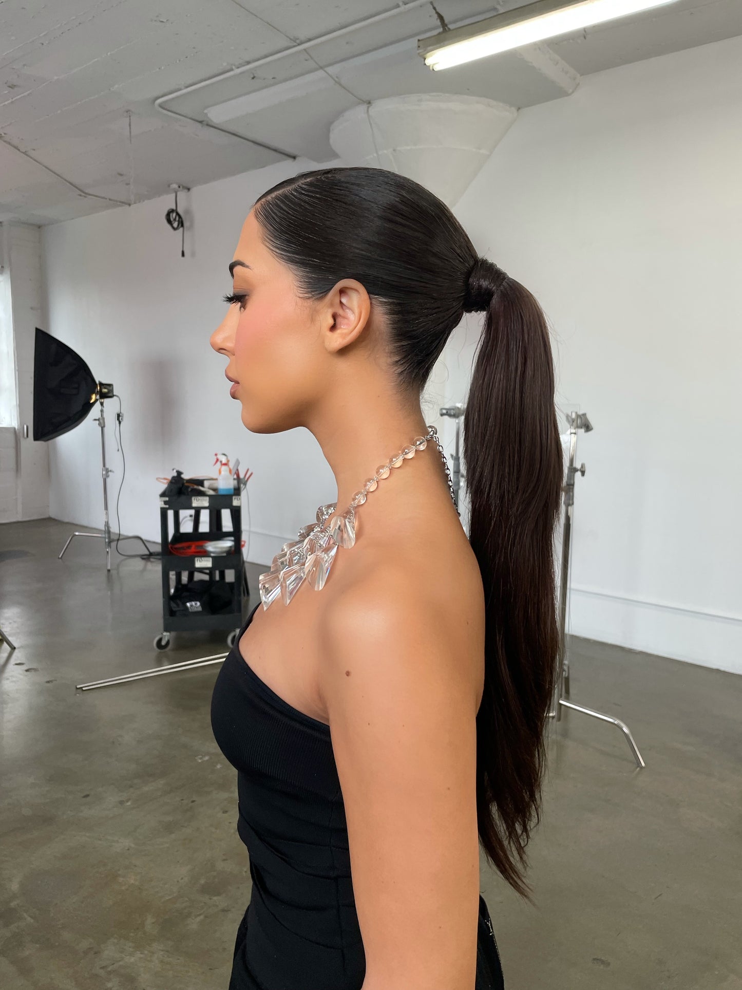 Ponytail Weave Install