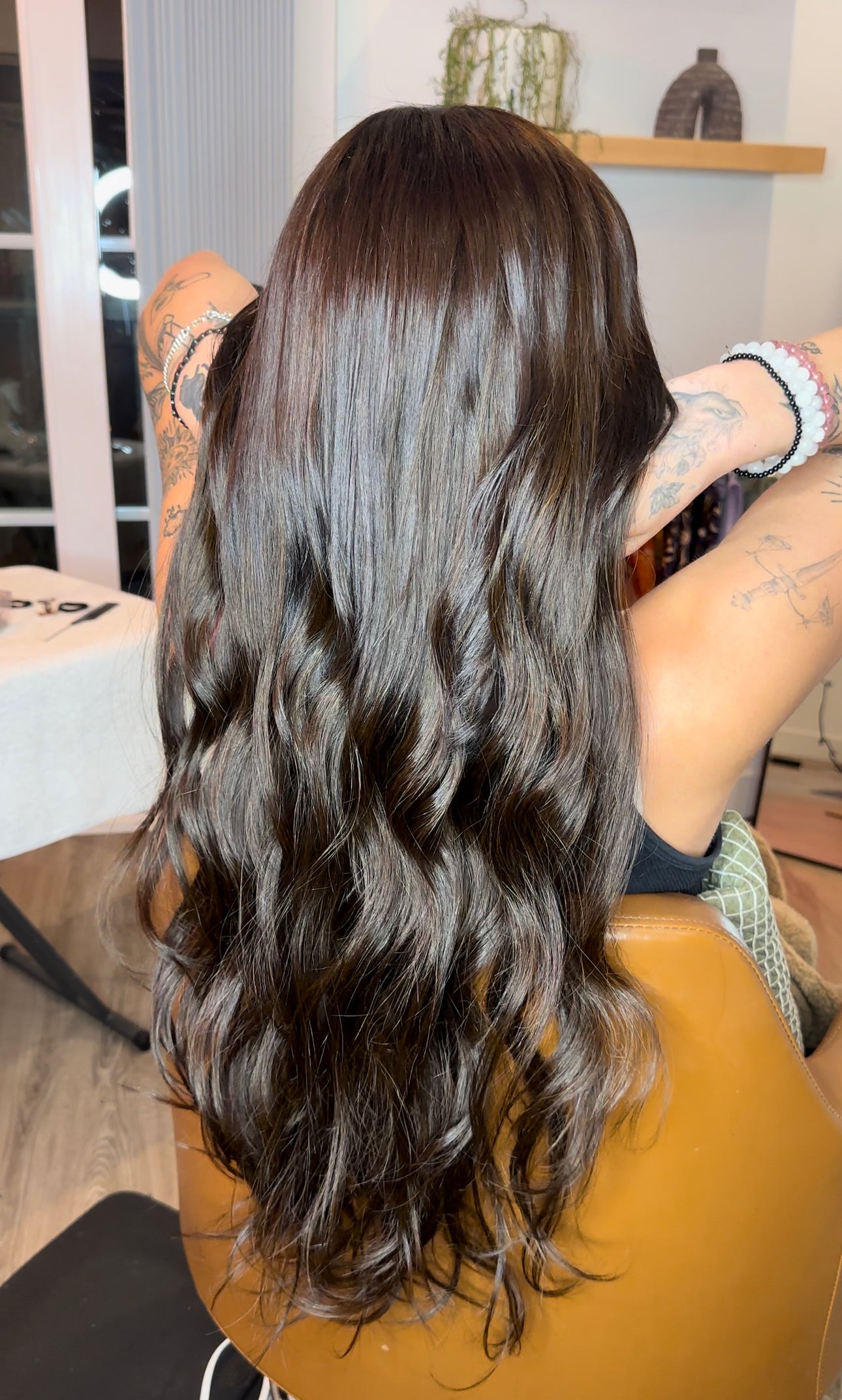 Keratin Tip Extensions Installation