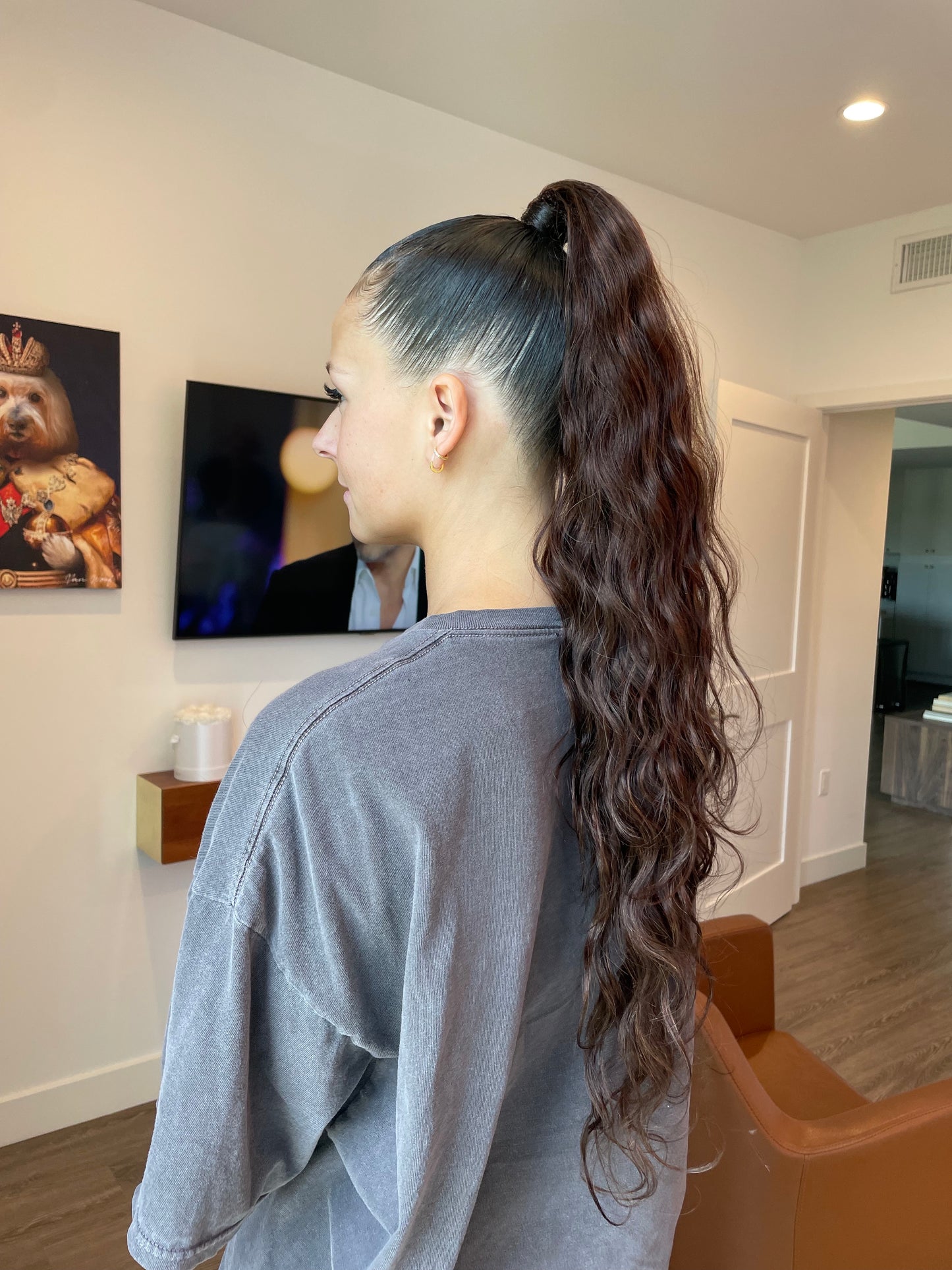 Ponytail Weave Install