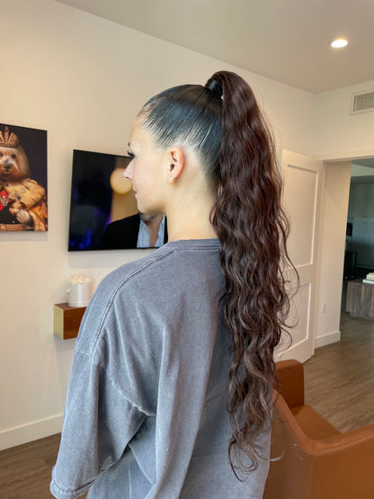 Ponytail Weave Install