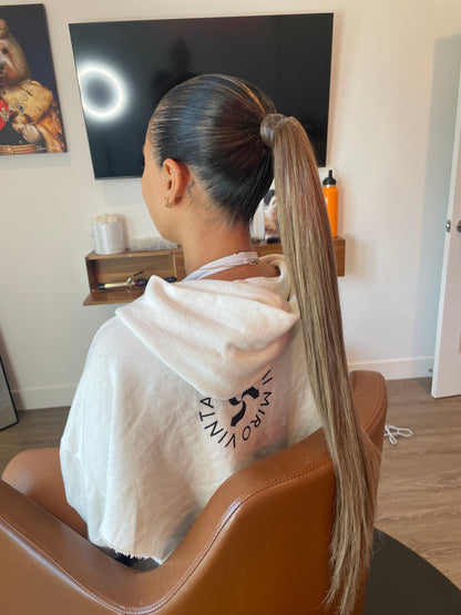 Ponytail Weave Install